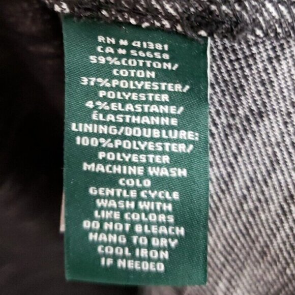 Lauren Ralph Lauren Long Ruffle Sleeve Dress Sz 10 - Picture 6 of 6